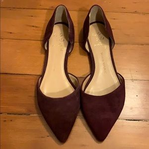 Banana Republic Flats - Size 7 - Burgundy - NEW